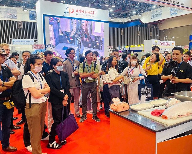 胡志明水产展展会现场(现场盛况)1