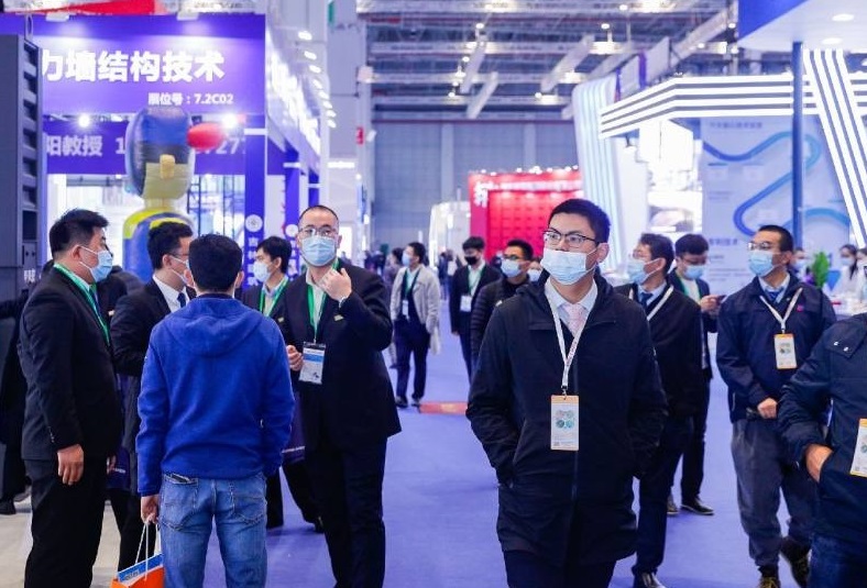 上海国际建筑工业化展展会现场(现场盛况)1