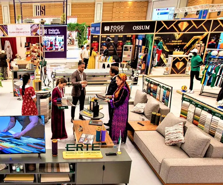 土库曼斯坦纺织展展会现场(现场盛况)2