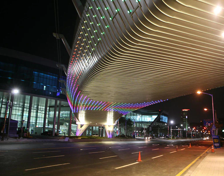 韩国釜山会展中心BEXCO展馆图