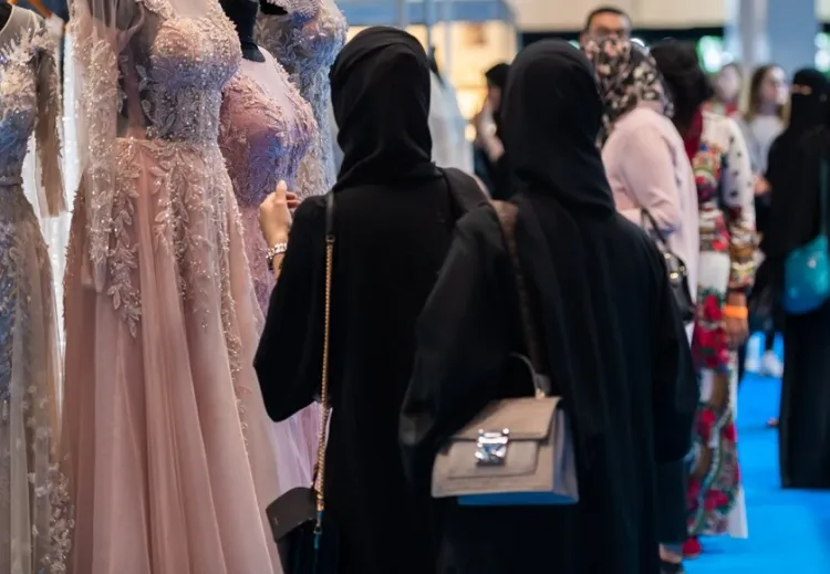 中东迪拜婚纱礼服展览会