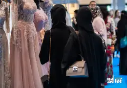 阿联酋迪拜婚纱礼服展展会现场(现场盛况)3