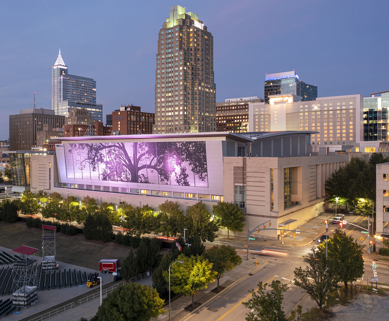 美國(guó)北卡羅來(lái)納州羅利會(huì)展中心實(shí)景圖