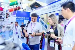 诸暨国际袜业展展会现场(现场盛况)5