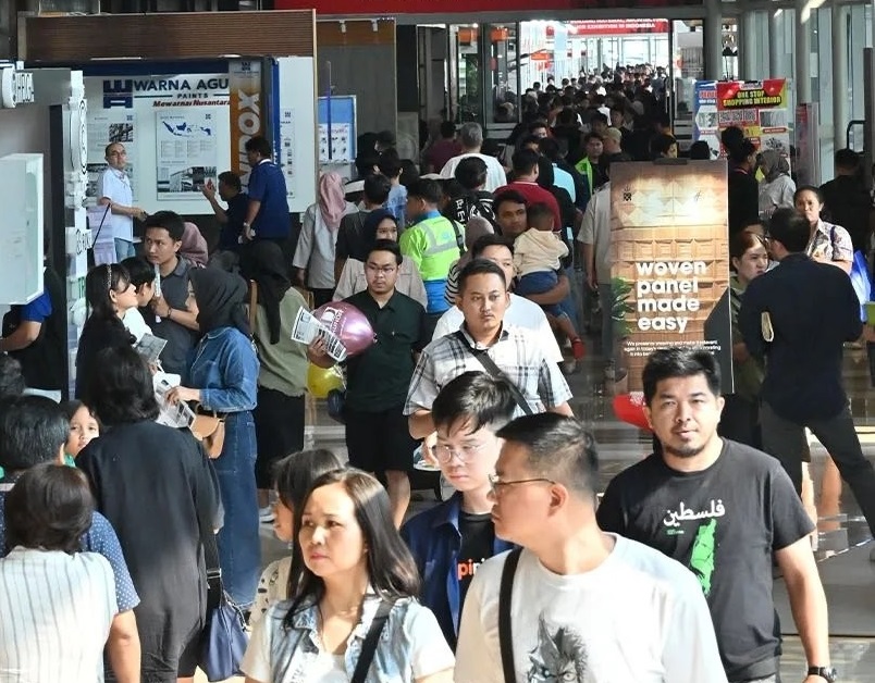 印尼建材展展会现场(现场盛况)1