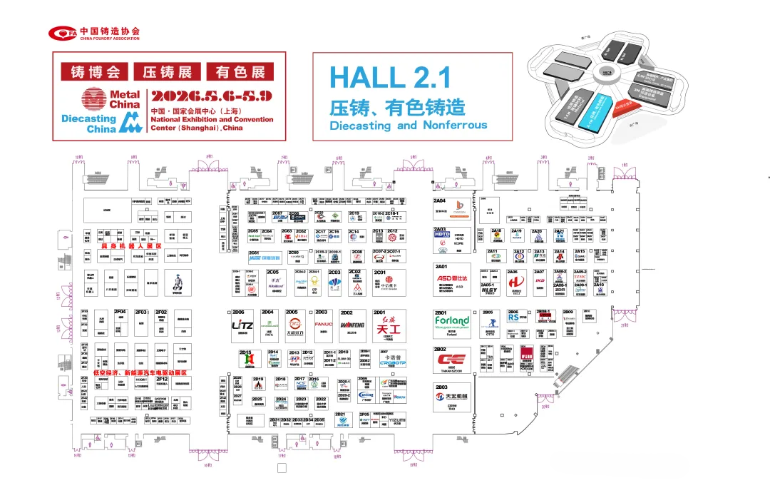 上海铸造展展馆平面图