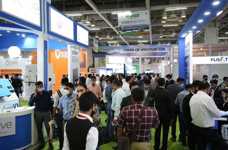 印度可再生能源展展会现场(现场盛况)1