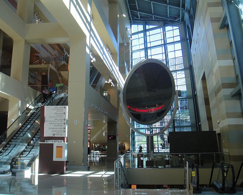 美國(guó)鳳凰城國(guó)際會(huì)展中心展館圖