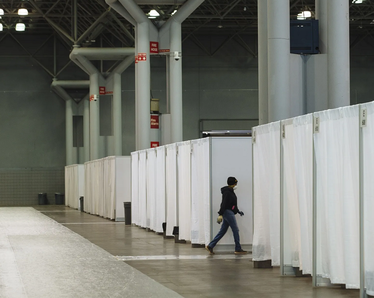 美国纽约贾维茨会展中心实拍图