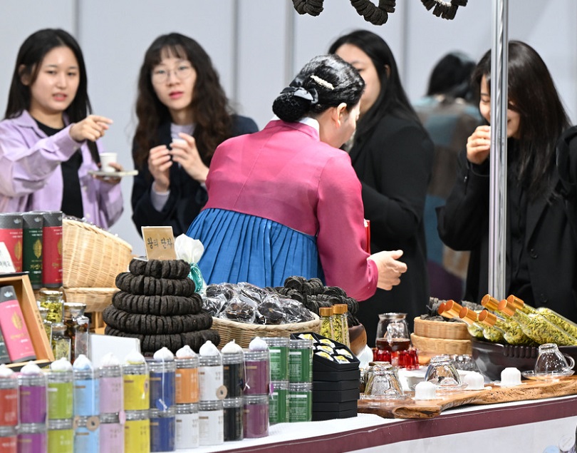 韩国茶文化展展会现场(现场盛况)3