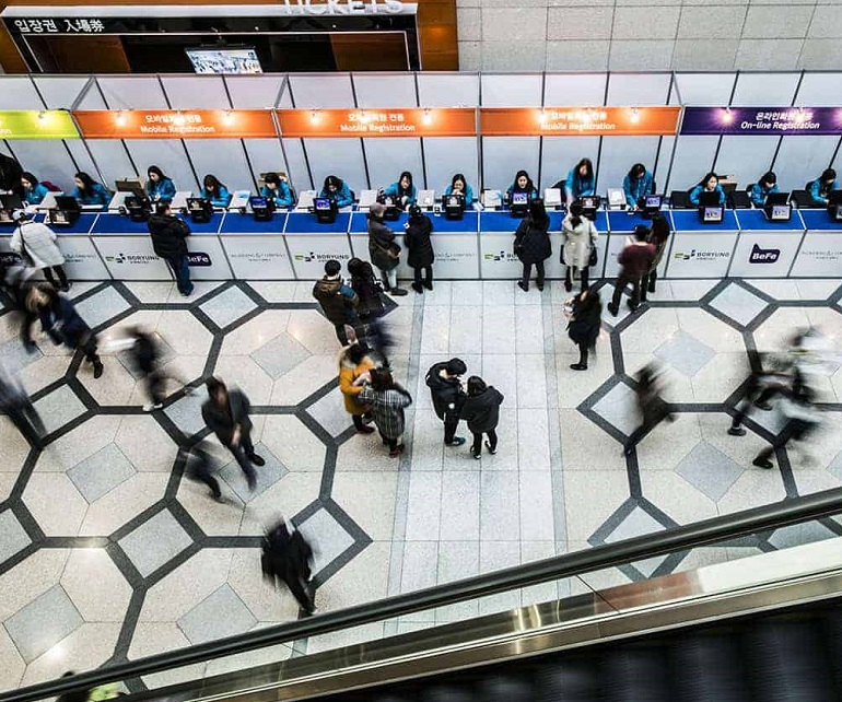 韩国首尔COEX会展中心实景图