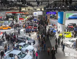 美国车展现场图片1