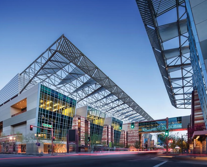 美國(guó)鳳凰城國(guó)際會(huì)展中心展館圖