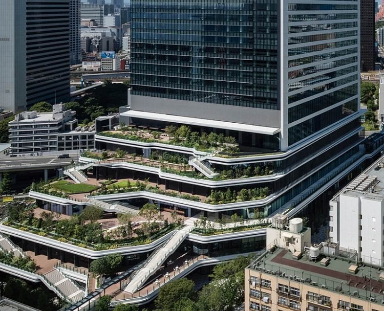 日本东京都立工业贸易中心滨松町馆实拍