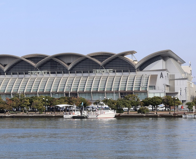 日本福冈国际会展中心实拍图