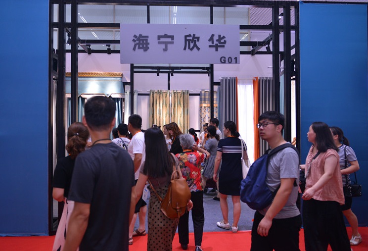 柯桥布艺展展会现场(现场盛况)4