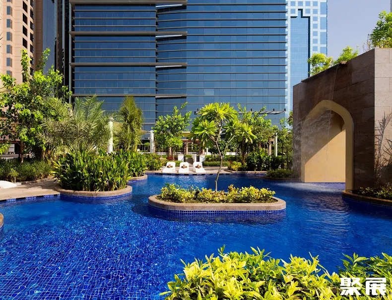 阿联酋迪拜康莱德酒店展馆图