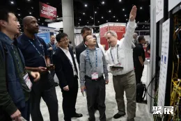 美国光通信展现场图片3