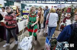 美国圣诞礼品展展会现场(现场盛况)2