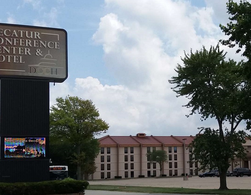 美国爱荷华洲迪凯特国际会展中心实景