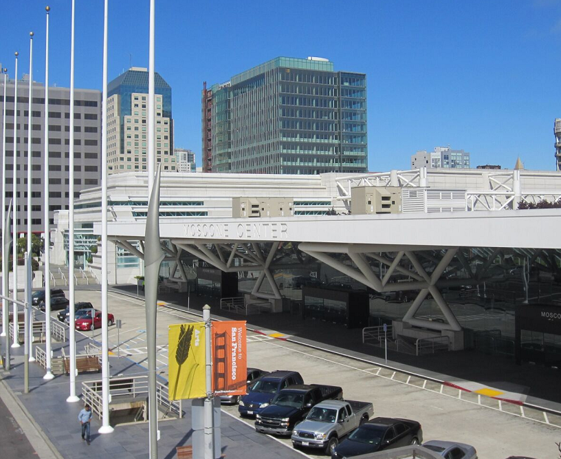 美国旧金山莫斯克尼会议中心实拍