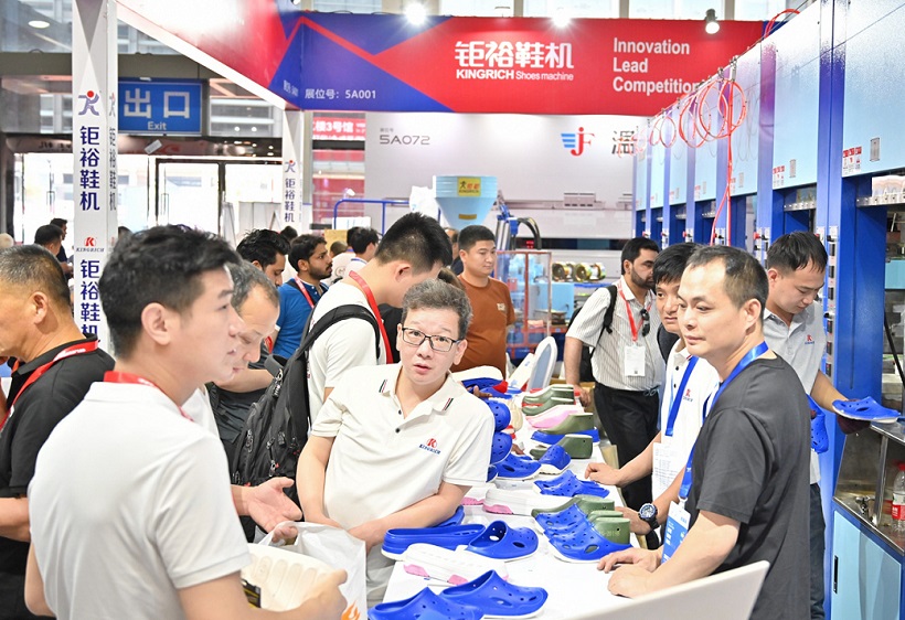 温州鞋机展展会现场(现场盛况)7