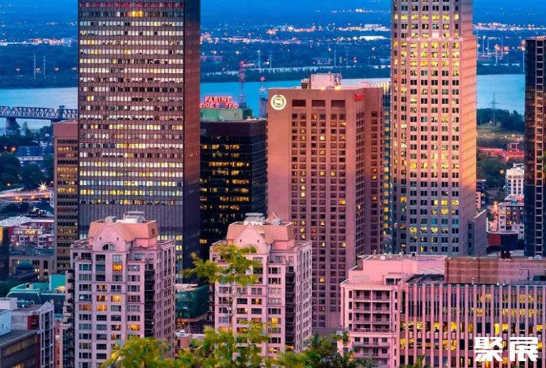 加拿大蒙特利尔喜来登中心酒店实拍