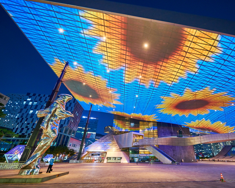 韩国釜山会展中心BEXCO实景图