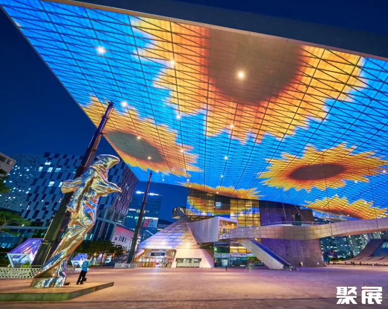 韩国釜山会展中心BEXCO实景图