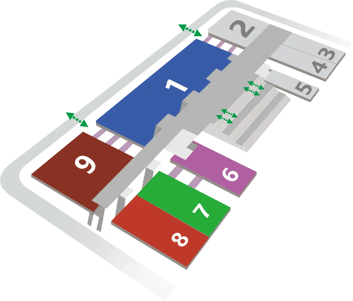 深圳自動(dòng)駕駛展展館平面圖