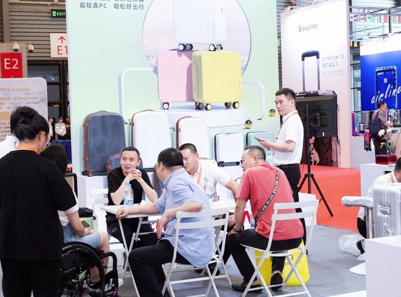 上海国际箱包展展会现场(现场盛况)8