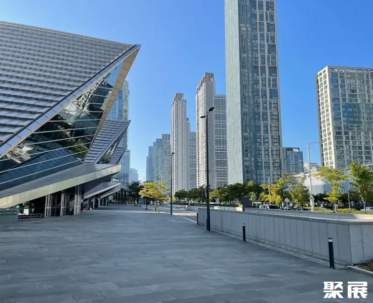 韩国仁川松岛会展中心实拍图