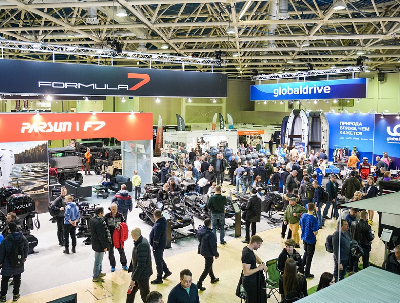 俄羅斯釣具展展會現場(現場盛況)1