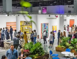 巴塞尔迈阿密艺术展展会现场(现场盛况)3