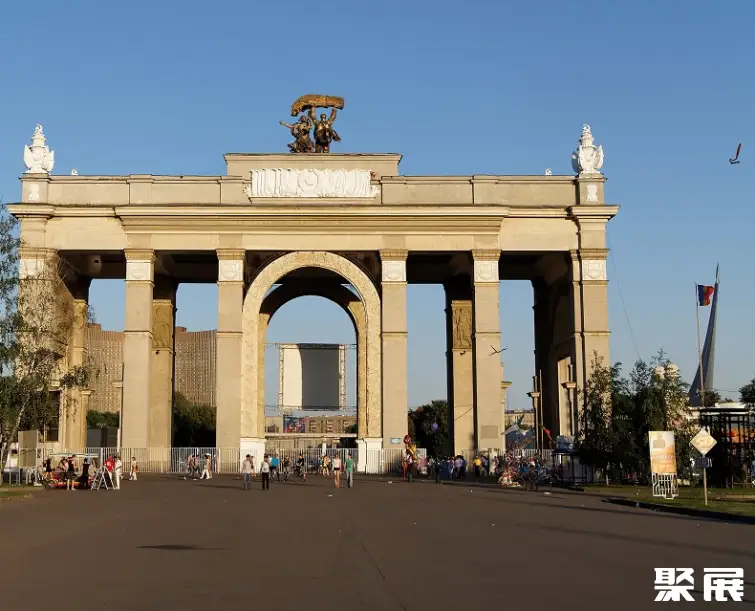 俄罗斯莫斯科全俄会展中心实景