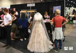 拉斯维加斯婚纱礼服展展会现场(现场盛况)5