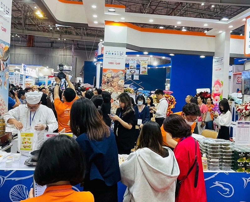 胡志明水产展展会现场(现场盛况)7