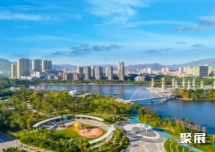 温州苍南县城新区中心湖广场