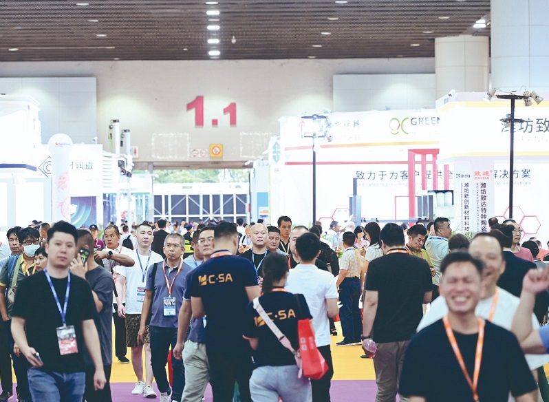 广州陶瓷工业展展会现场(现场盛况)3