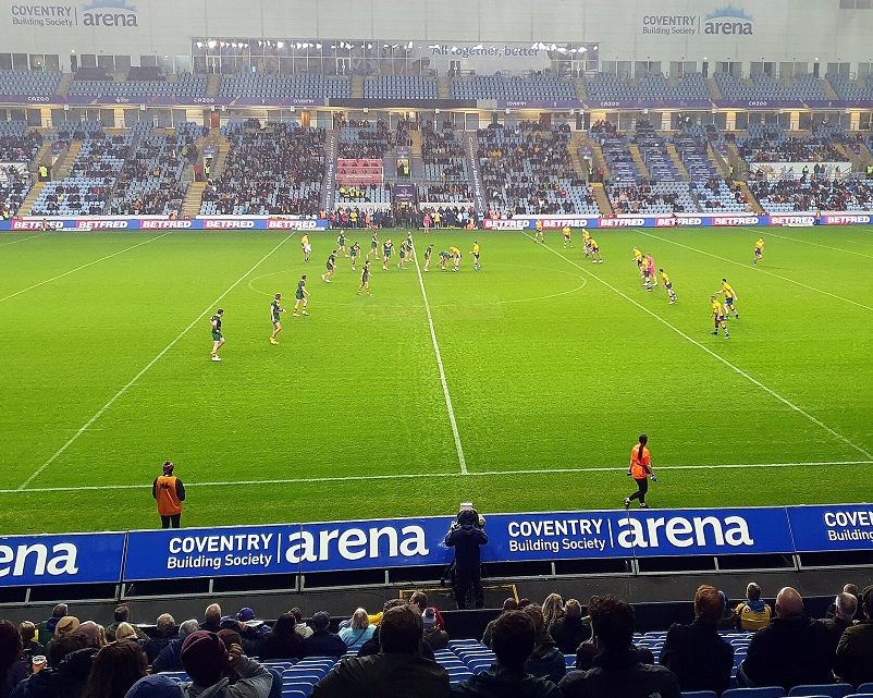 英国考文垂理光球场实景图