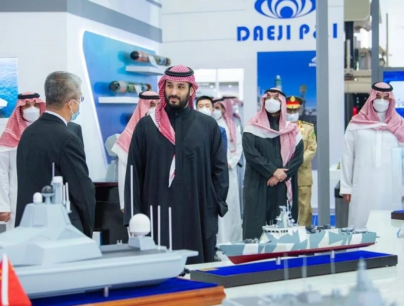 首届中国军工企业参展面积1917平方米，World Defense Show2024沙特世界军警防务展于2024.3.3-6