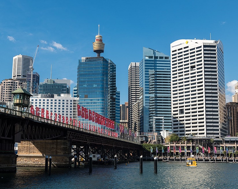 澳大利亚悉尼达令港实景