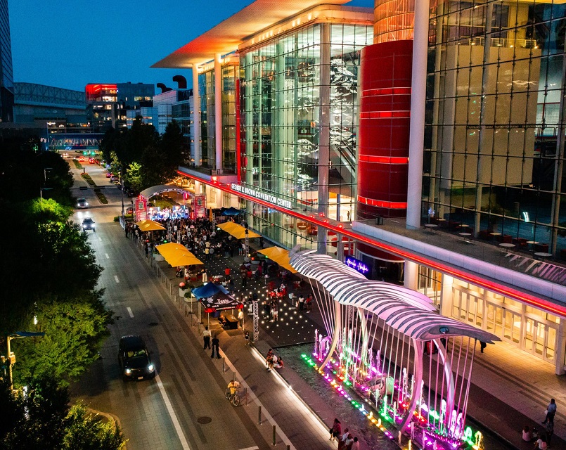 美国休斯敦乔治布朗会议中心实拍图