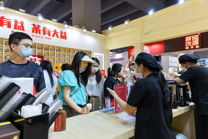 广州茶叶展展会现场(现场盛况)3