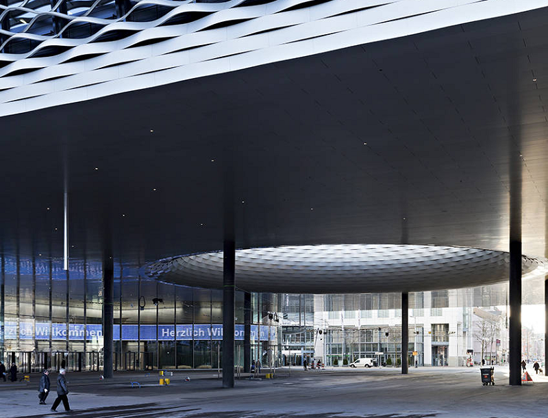 瑞士巴塞尔展览中心展馆图