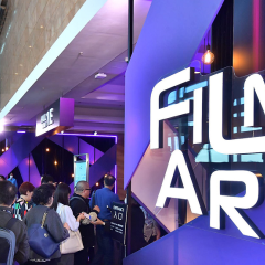 香港影视展览会实拍图