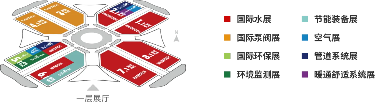 世環會展館平面圖