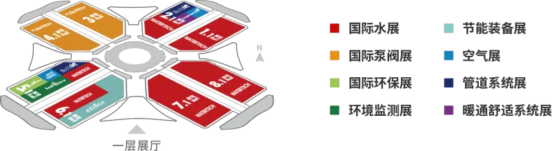 世环会展馆平面图