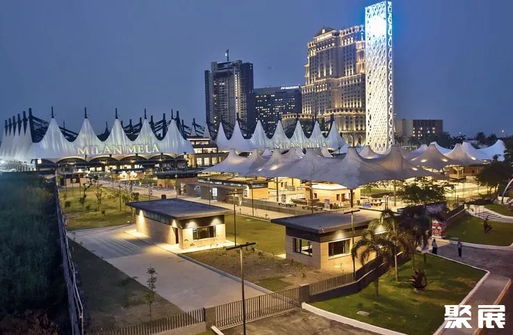 印度加尔各答米兰梅拉展馆实拍图