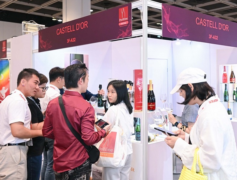 香港红酒展现场图片6